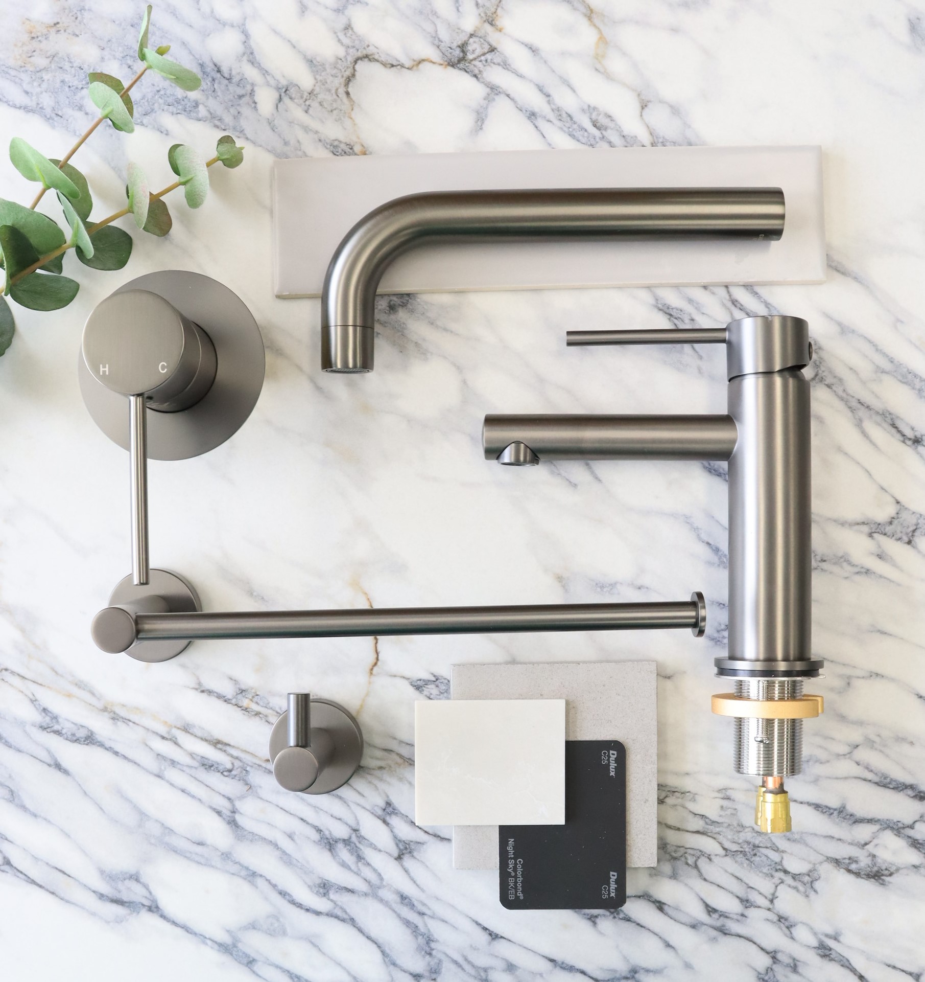 Basin Mixer & Outlet